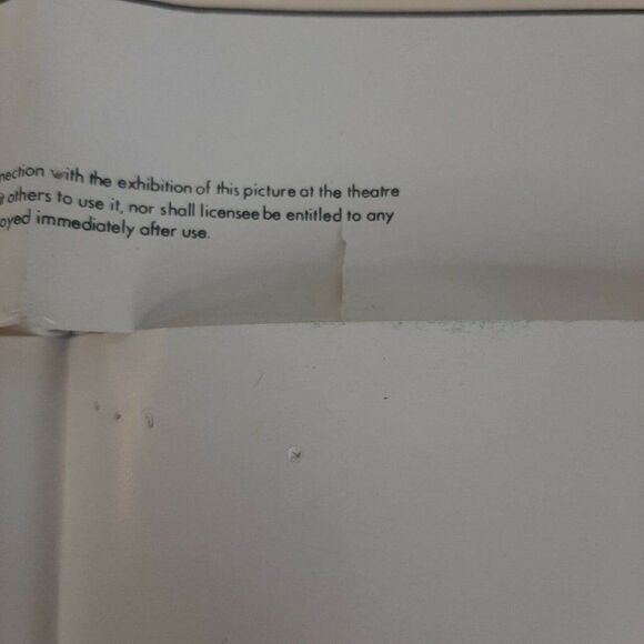 California Suite Alan Alda Jane Fonda 1978 Orig 1 Sheet Movie Poster 27 x 41 - Picture 8 of 9